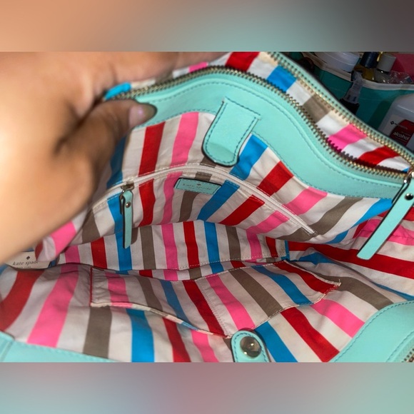 Kate Spade  Newbury Lane Briar Mint Green Tote Bag - Picture 10 of 11